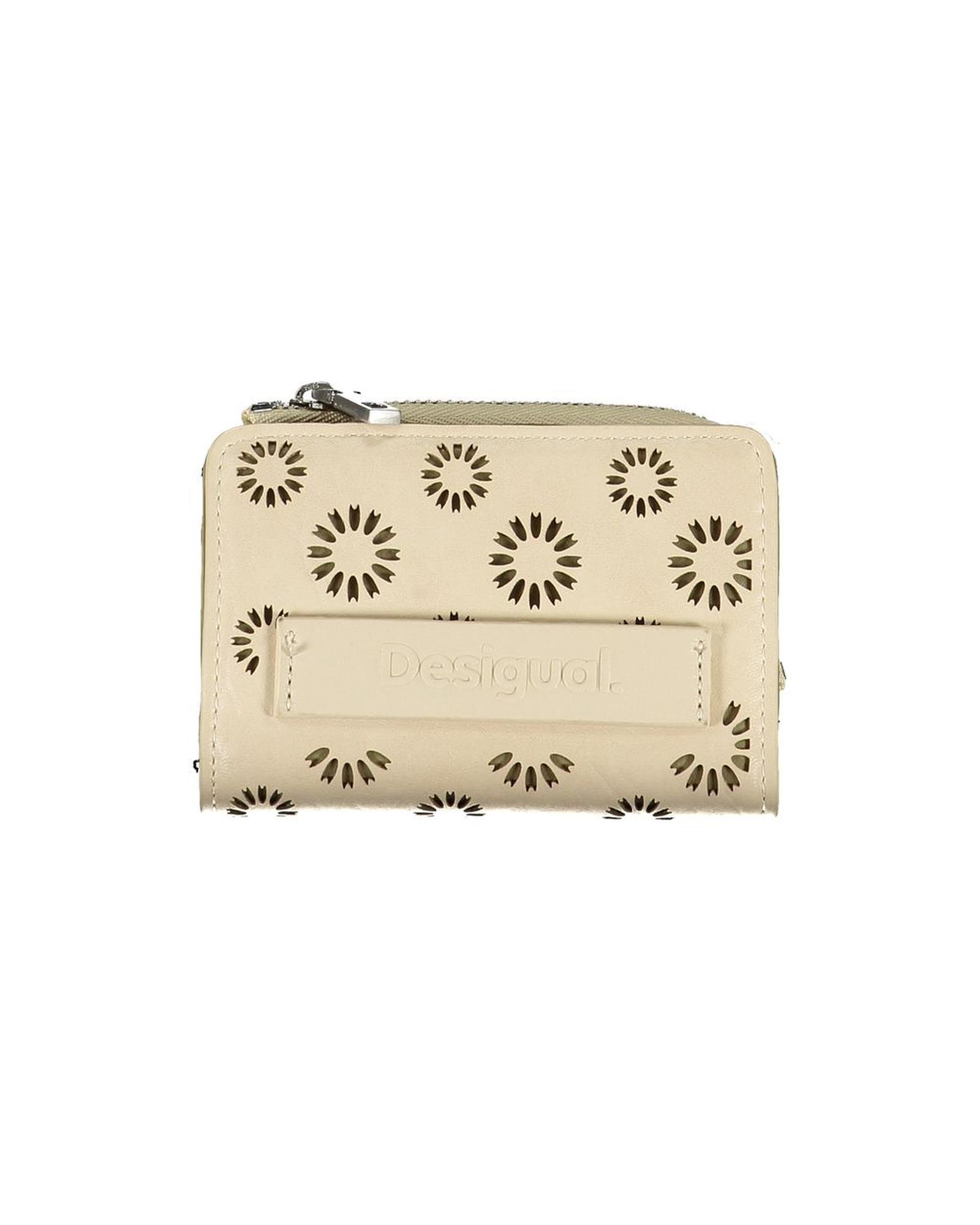 V539-DE-28948-202506162131-00 Desigual Women's Beige Polyethylene Wallet - One Size - Image 1