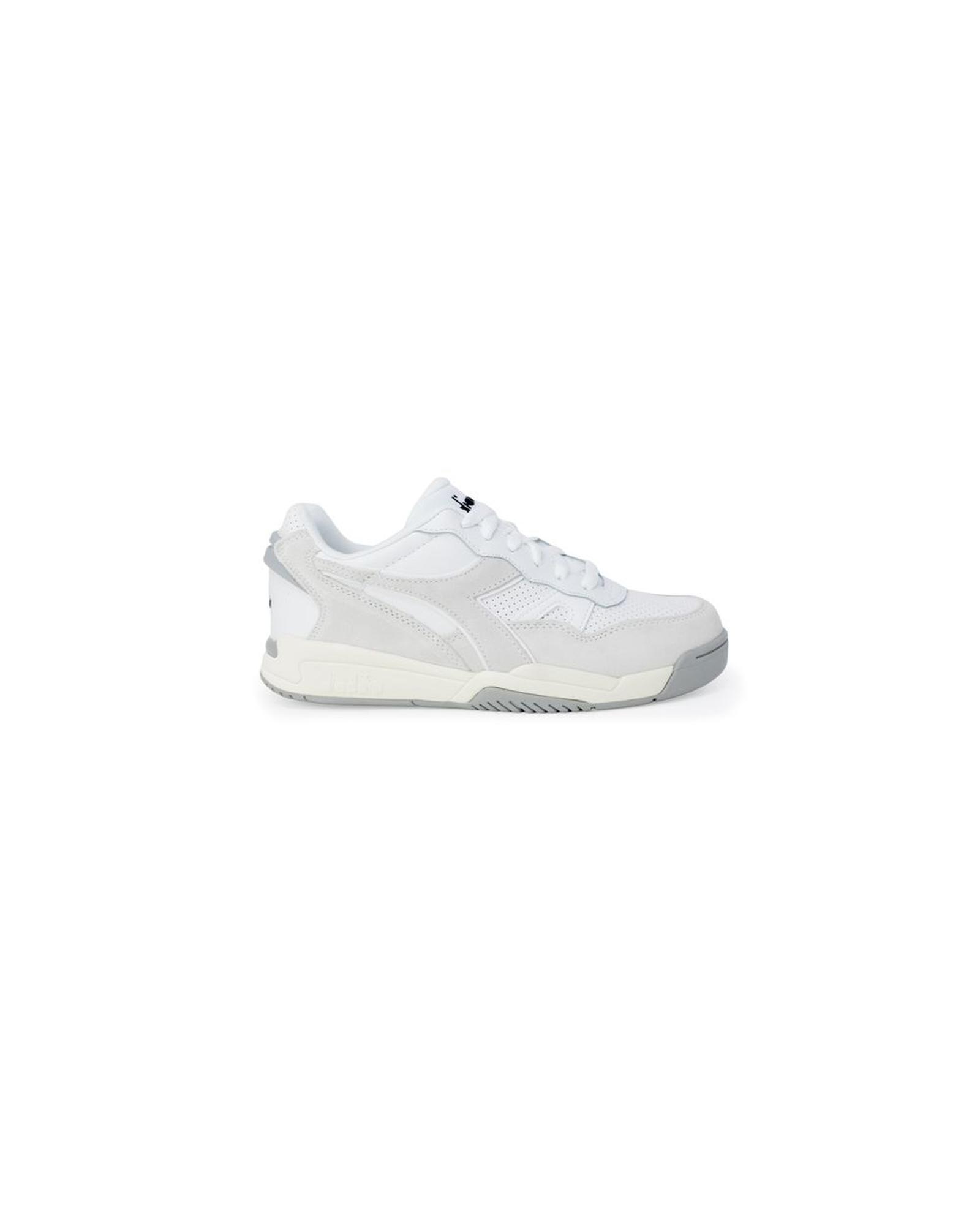 V539-DI-13272600008-EU44US11-202506162145-00 Diadora Men's White Synthetic Leather Sneaker - 44 EU - Image 1