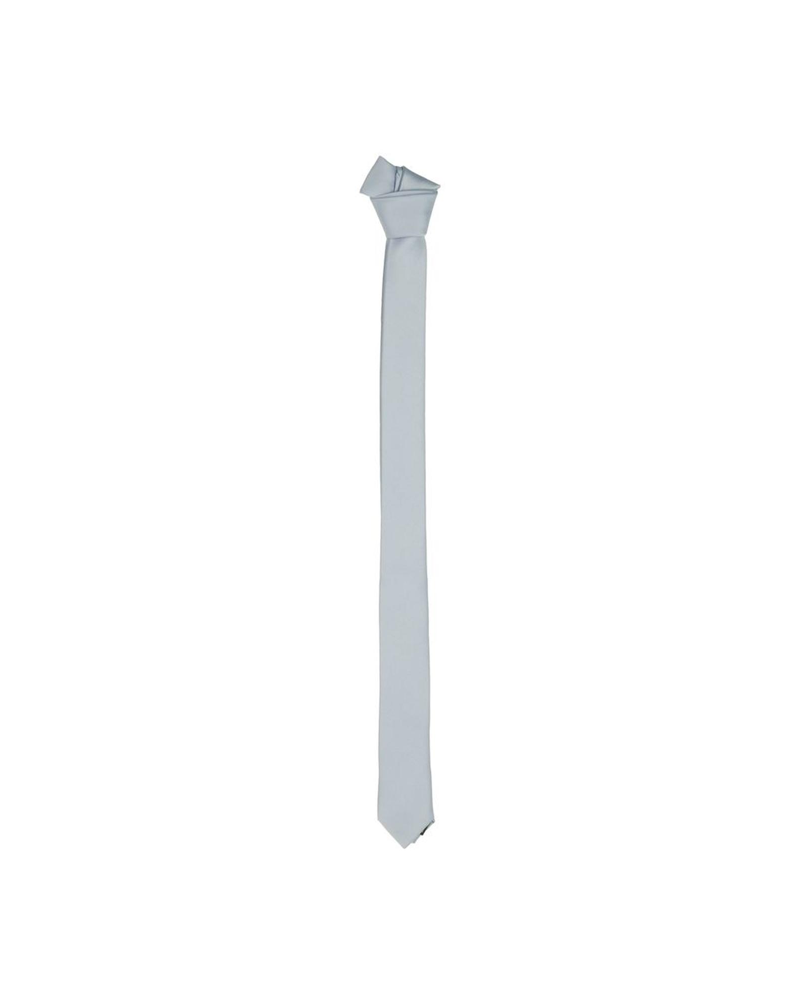 V539-EMRO-4567-202508312335-00 Classic Solid Color Slim Tie One Size Men - Image 1
