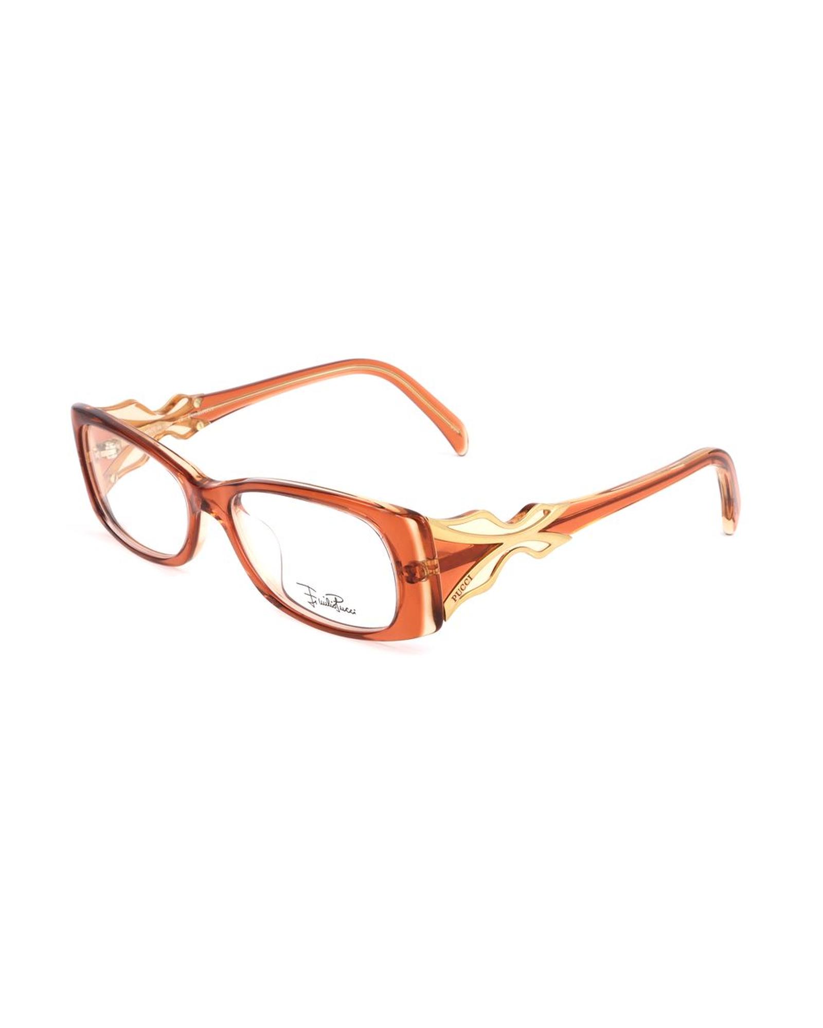 V539-EPEP2672830AC-202506162145-00 Emilio Pucci Women's Orange Plastic Frames - One Size - Image 1