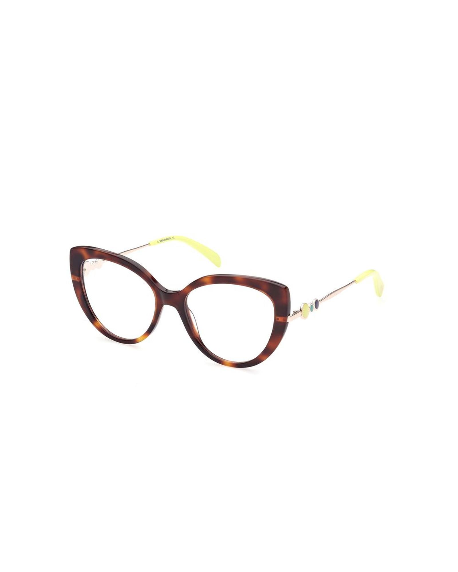 V539-EPEP519053052AC-202506162210-00 Emilio Pucci Women's Brown Acetate Frames - One Size - Image 1