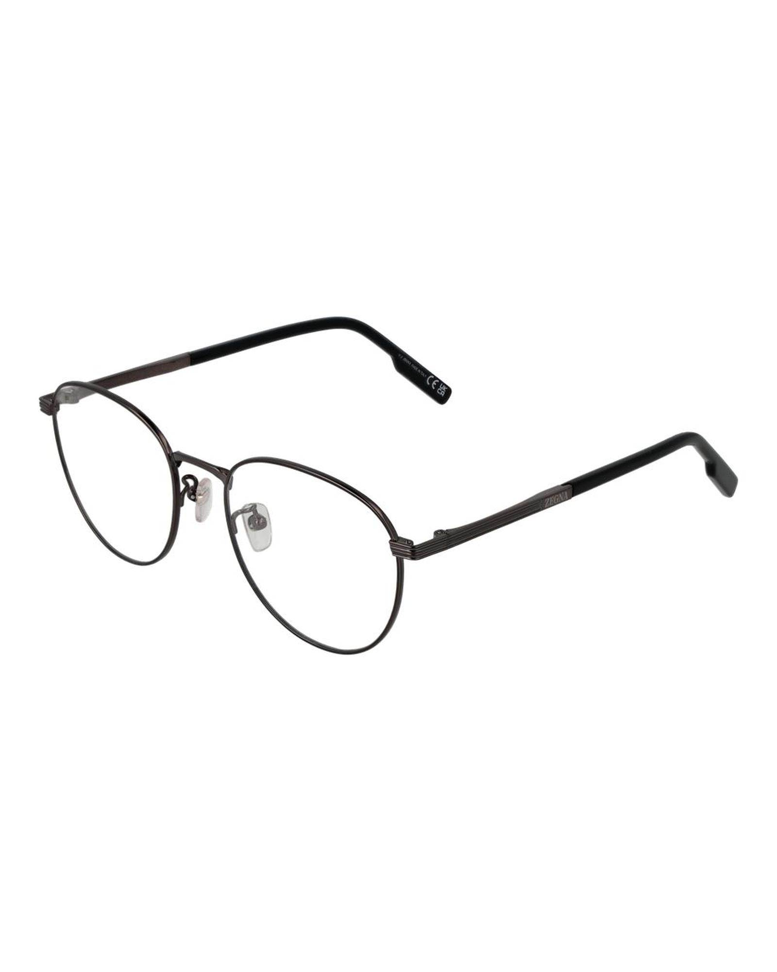 V539-ER-1000973-202506162220-00 Ermenegildo Zegna Men's Gray Optical Frames - One Size - Image 1