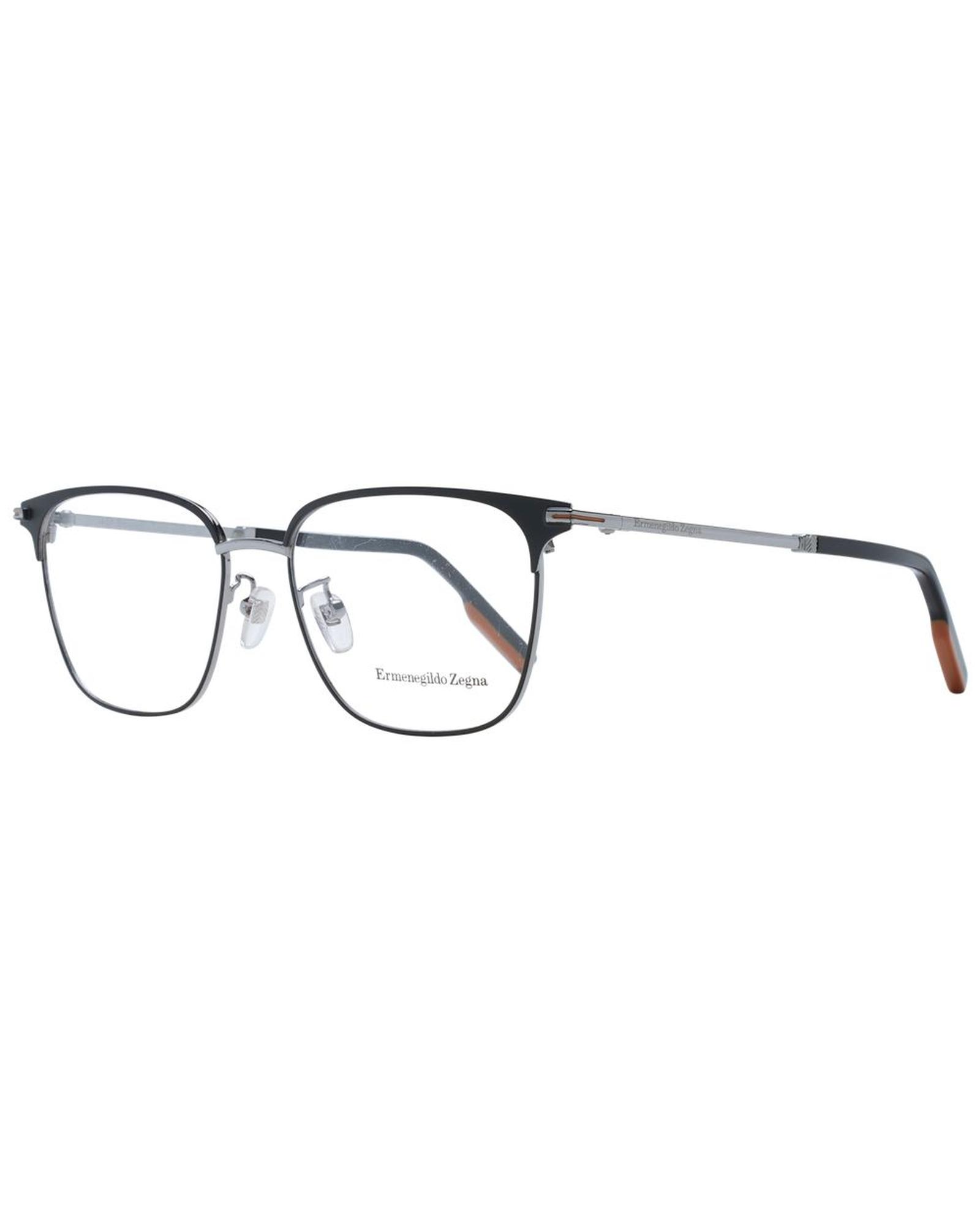 V539-ER-1053498-202506162010-00 Ermenegildo Zegna Men's Black Optical Frames - One Size - Image 1