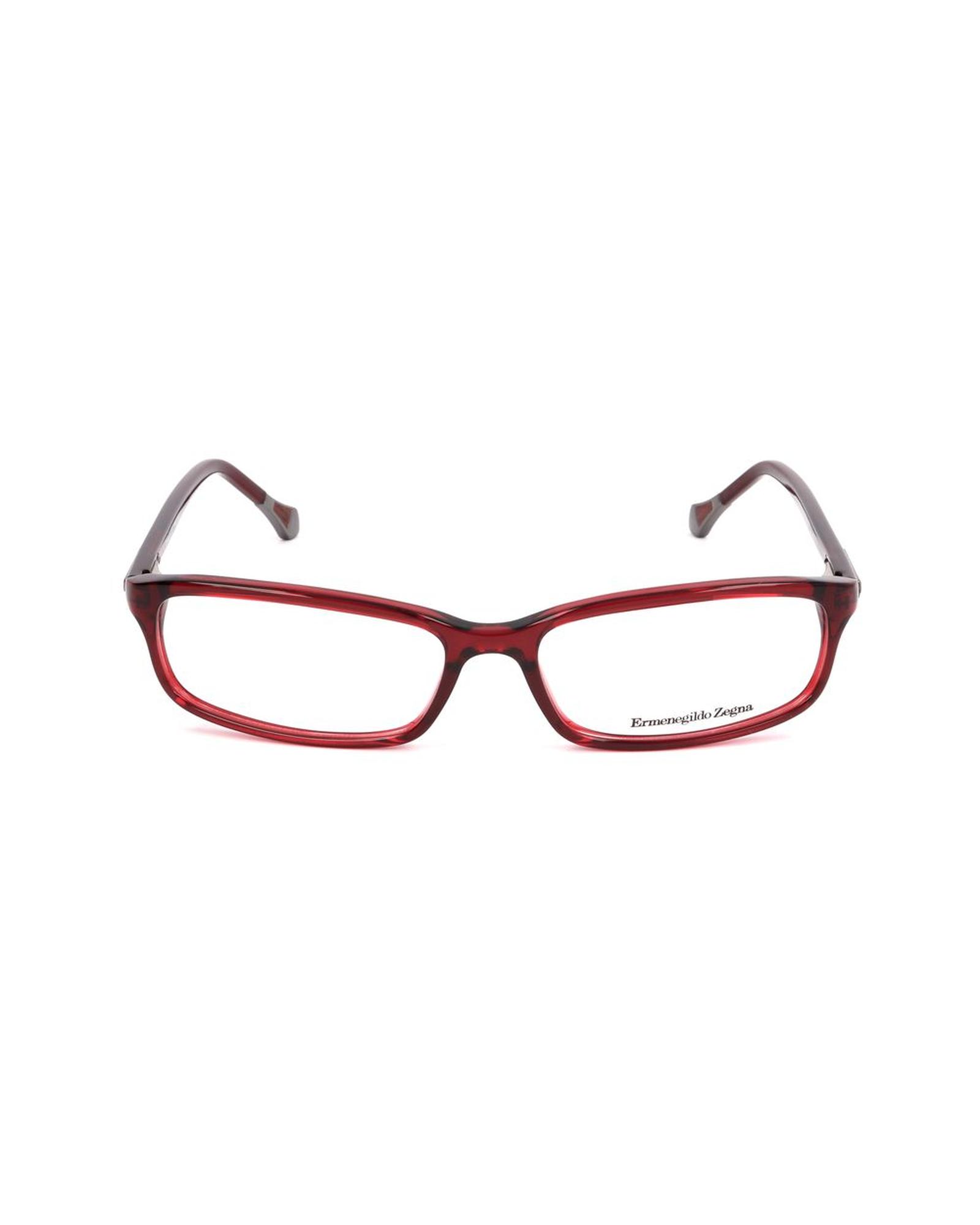 V539-EZVZ35380954AC-202506162336-00 Ermenegildo Zegna Unisex's Red Plastic Frames - One Size - Image 1