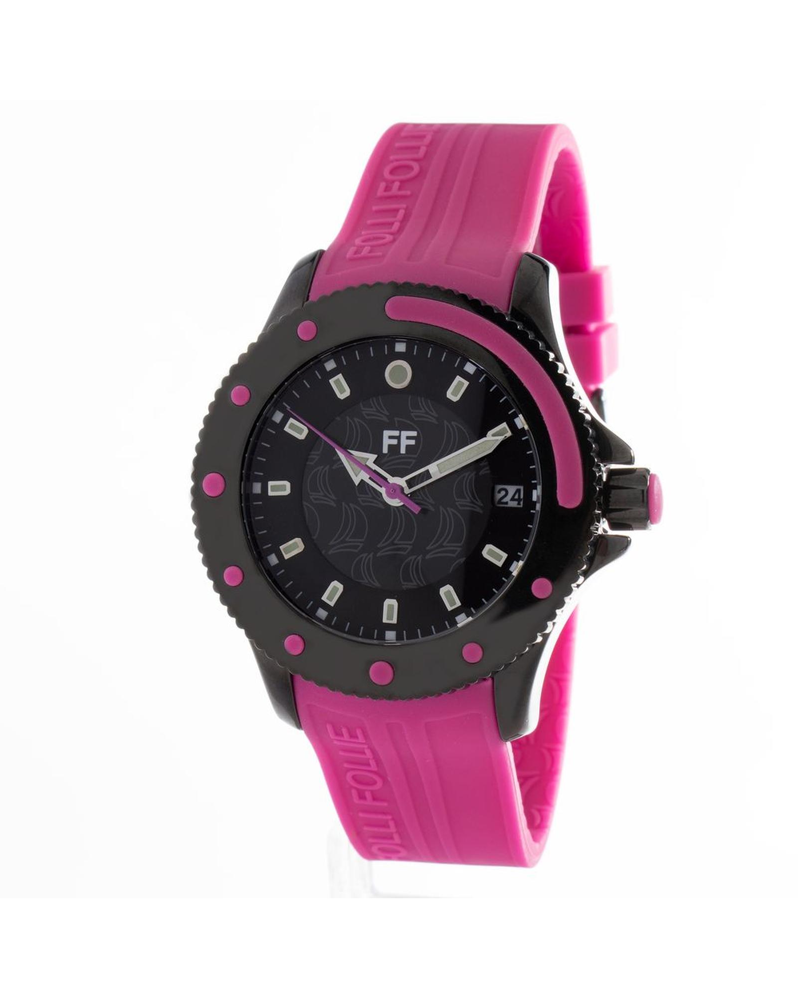 V539-FFWF1Y002ZDPAC-202506170105-00 Folli Follie Men's Purple Plastic Watch - One Size - Image 1