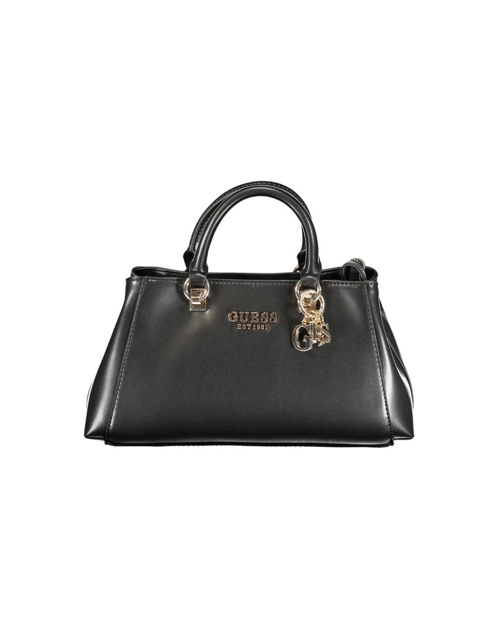 V539-GU-32199-202506162353-00 Guess Jeans Women's Black Polyethylene Handbag - One Size - Image 1