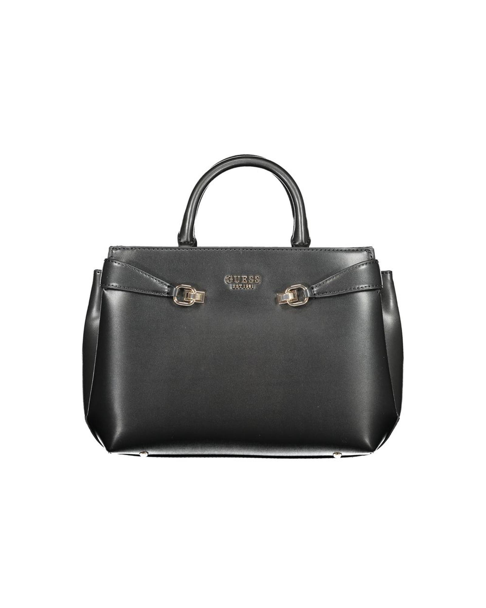 V539-GU-36467-202506170015-00 Guess Jeans Women's Black Polyethylene Handbag - One Size - Image 1