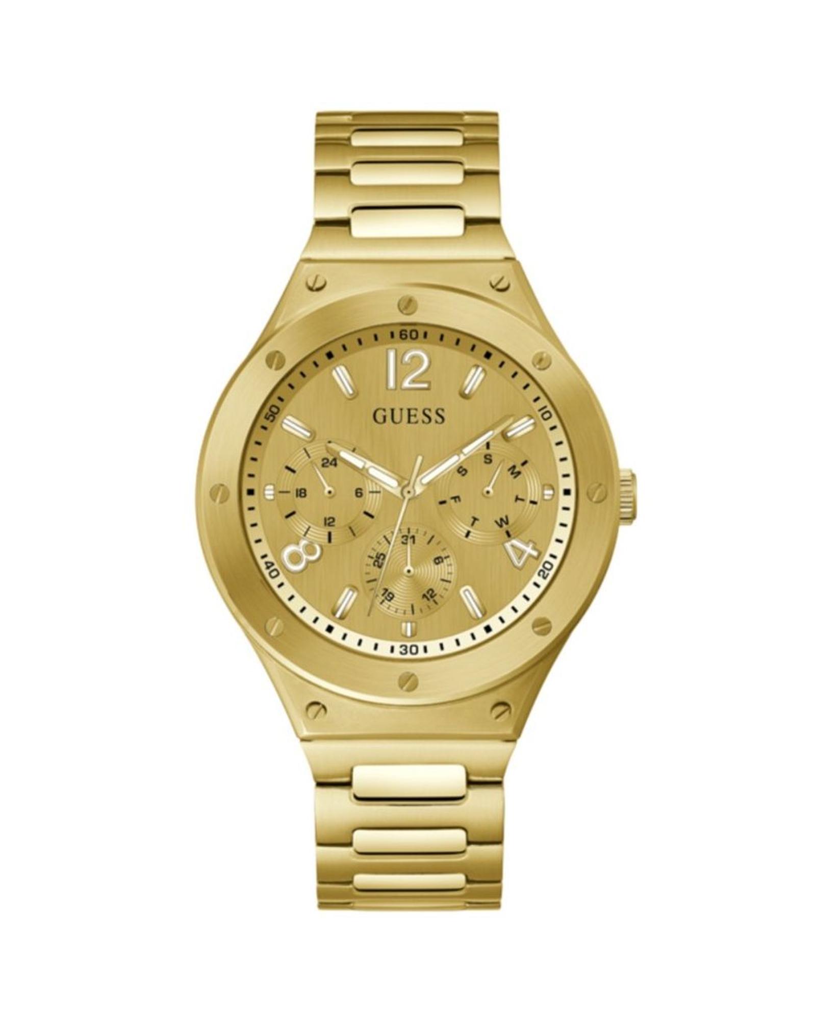 V539-GUGW0454G2AC-202506170407-00 Guess Men's Gold Stainless Steel Watch - One Size - Image 1
