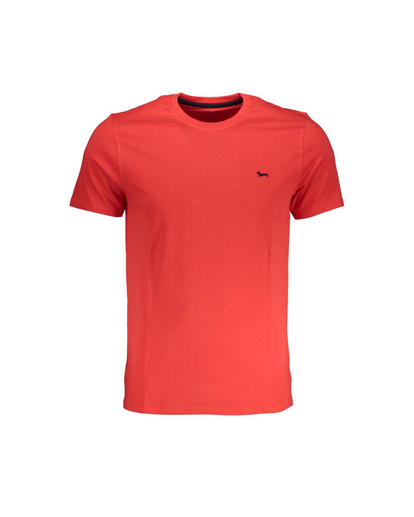 V539-HA-28066-XL-202506170315-00 Harmont & Blaine Men's Red Cotton T-Shirt - XL - Image 1