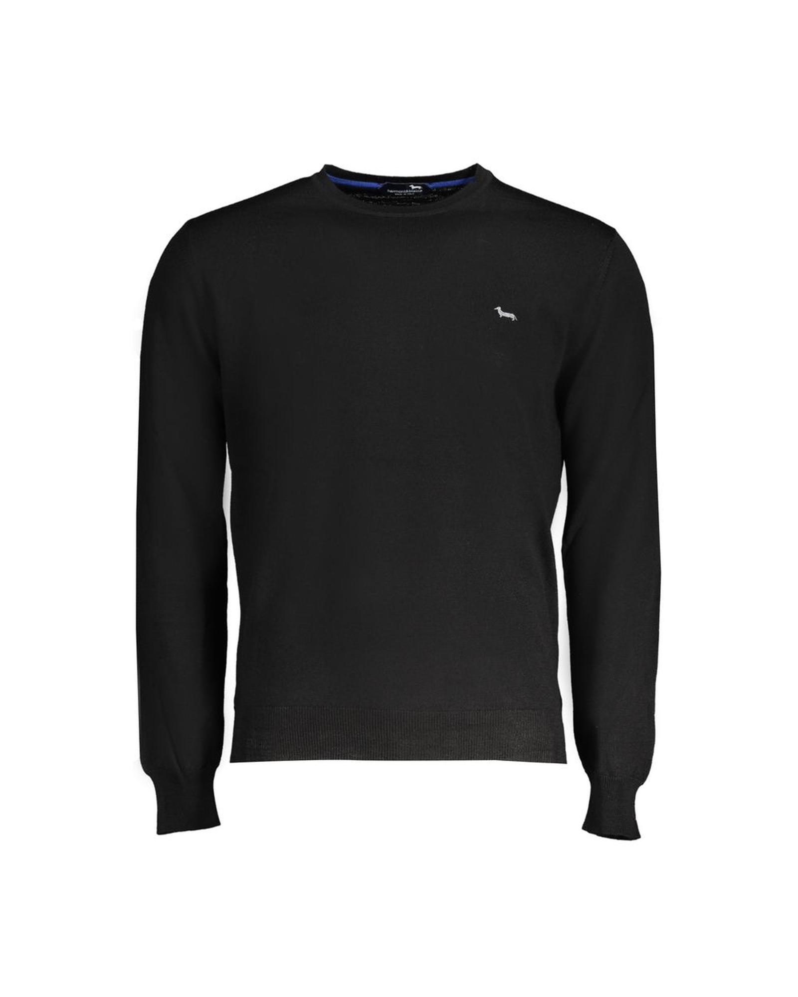 V539-HA-31507-XL-202506170415-00 Harmont & Blaine Men's Black Wool Sweater - XL - Image 1