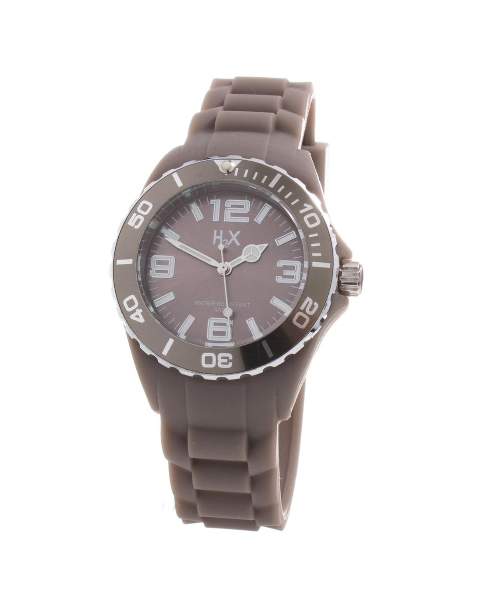 V539-HASG382DG2AC-202506170435-00 Haurex Women's Brown Rubber Watch - One Size - Image 1