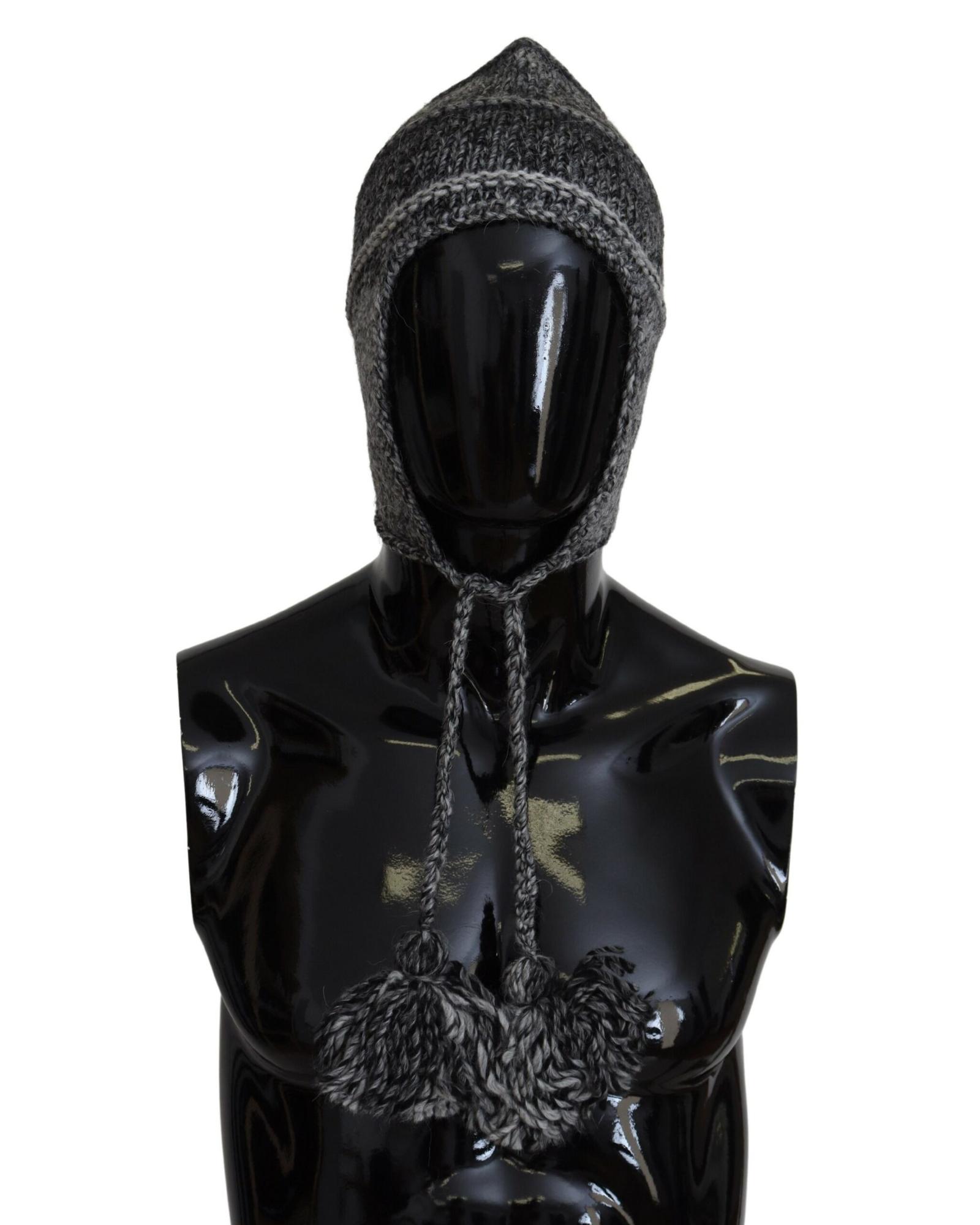 V539-HAT9490-202509010055-00 Authentic Dolce & Gabbana Beanie Hat with Logo Details One Size Men - Image 1