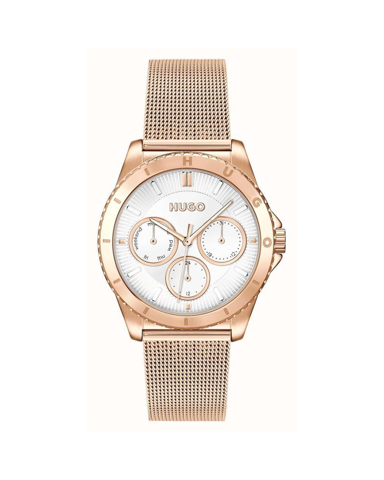 V539-HU1540161AC-202506170442-00 Hugo Boss Women's Gold Stainless Steel Stainless Steel Watch - One Size - Image 1