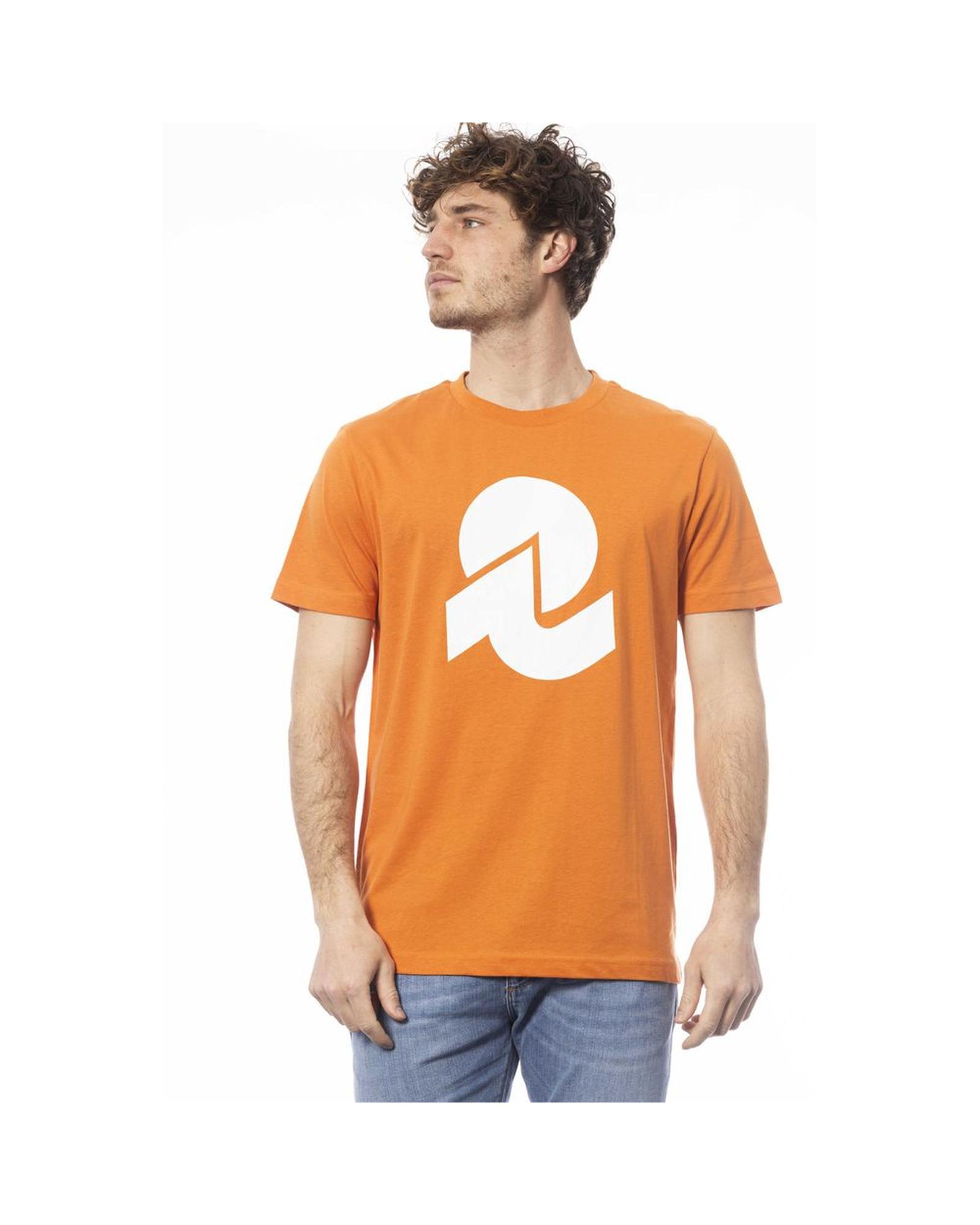 V539-IN-24031-XL-169572-00 Invicta Men's Orange Cotton T-Shirt - XL - Image 1