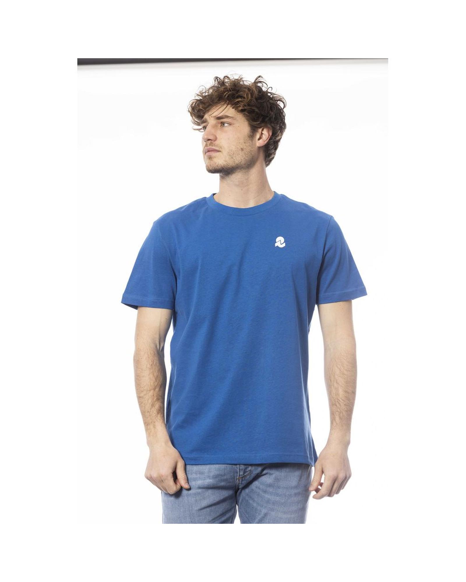 V539-IN-24041-M-169928-00 Invicta Men's Blue Cotton T-Shirt - M - Image 1
