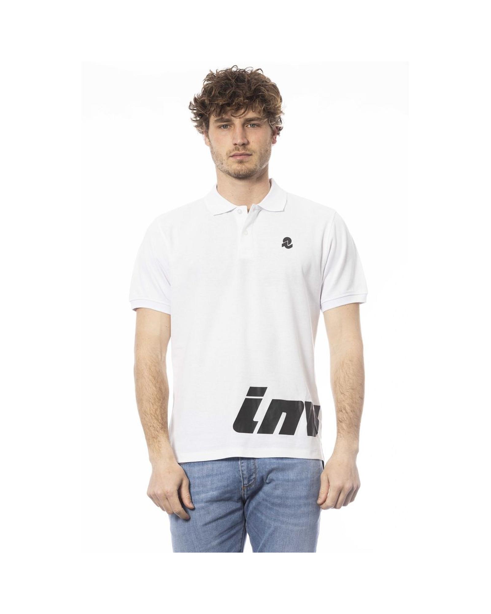 V539-IN-24056-L-176654-00 Invicta Men's White Cotton Polo Shirt - L - Image 1