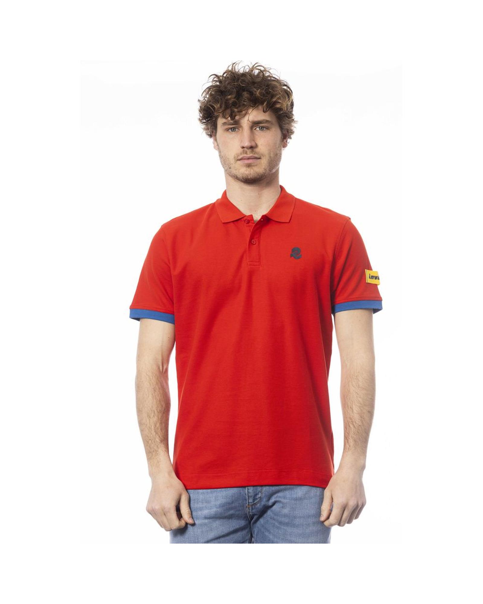 V539-IN-24065-XXL-177027-00 Invicta Men's Red Cotton Polo Shirt - 2XL - Image 1