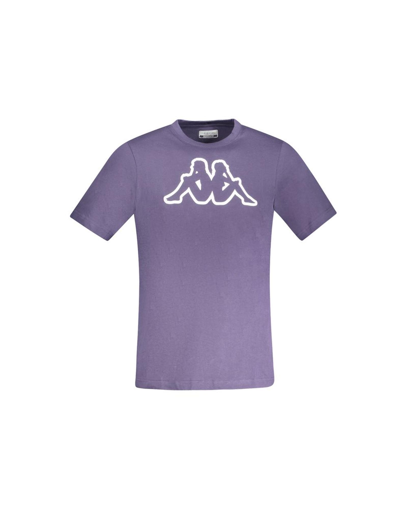 V539-KA-35416-L-202506170446-00 Kappa Men's Blue Cotton T-Shirt - L - Image 1