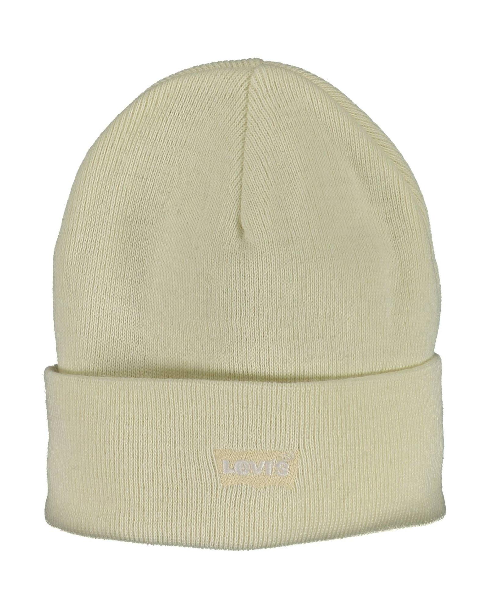 V539-LE-16096-202506170641-00 Levi's Women's Embroidered Logo White Cap - Timeless Style - One Size - Image 1