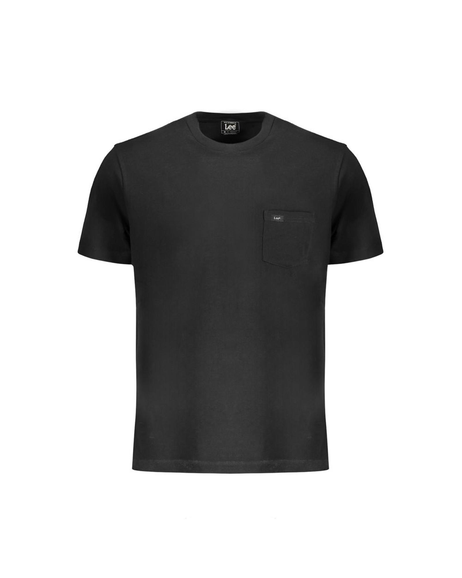 V539-LE-31642-M-202506170711-00 Lee Men's Black Cotton T-Shirt - M - Image 1