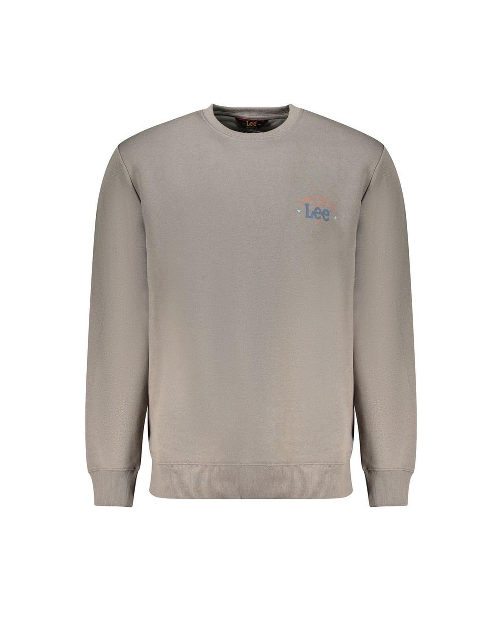 V539-LE-32014-M-202506170715-00 Lee Men's Gray Cotton Sweater - M - Image 1