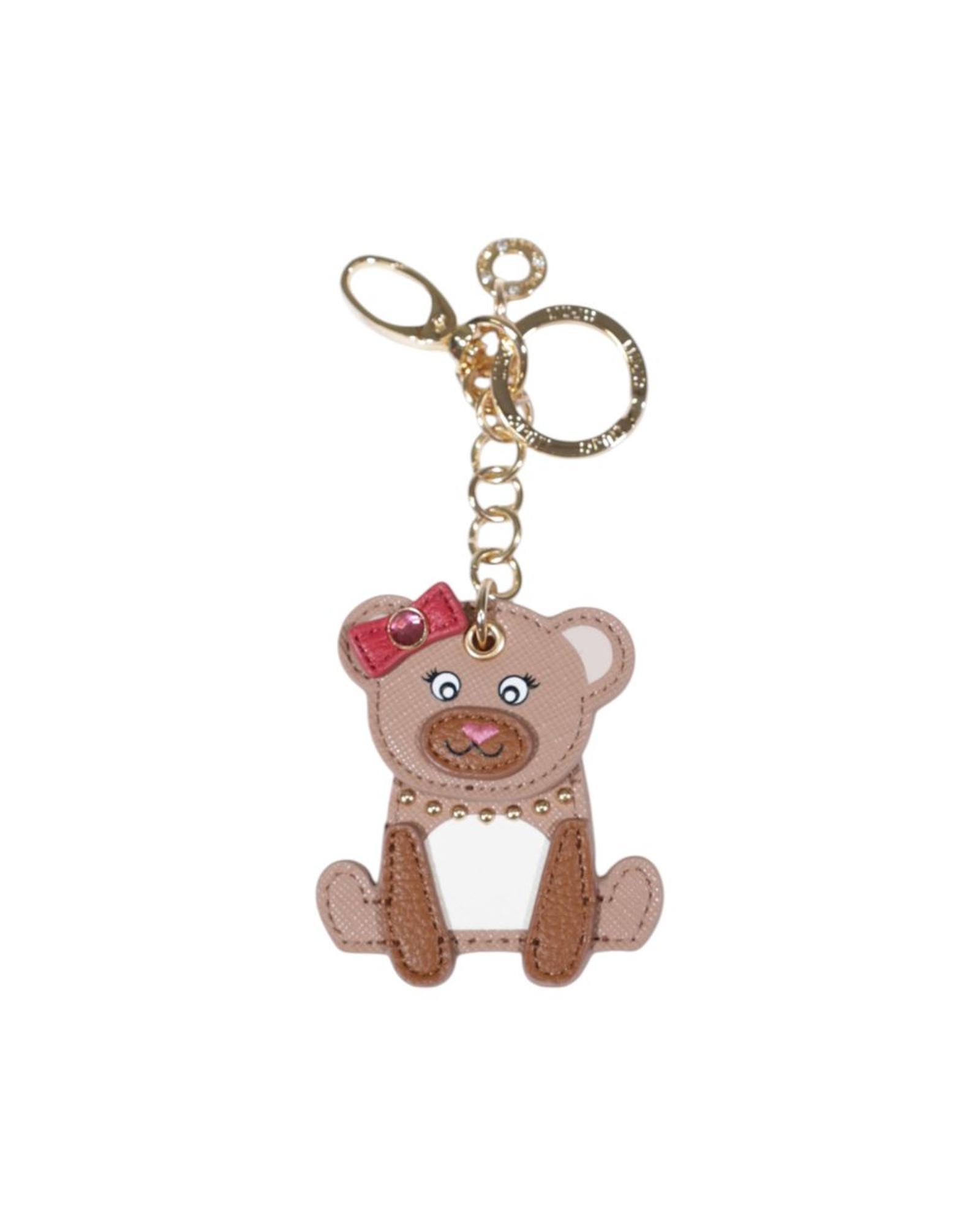 V539-LIJO-15930400309-202506170752-00 Liu Jo Women's Beige Polyethylene Keychain - One Size - Image 1