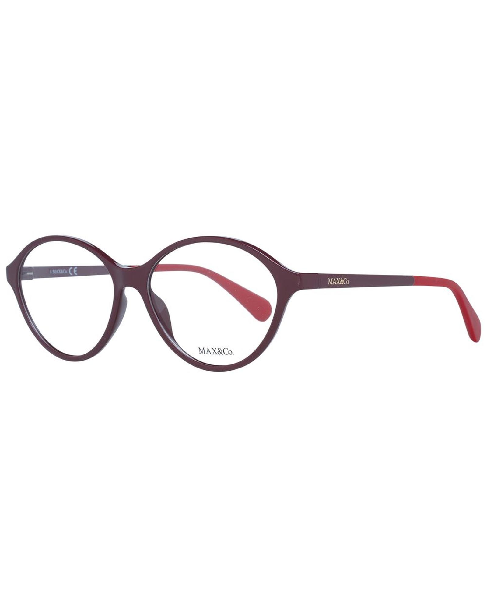 V539-MA-1047119-202506171021-00 Max & Co Women's Burgundy Optical Frames - One Size - Image 1