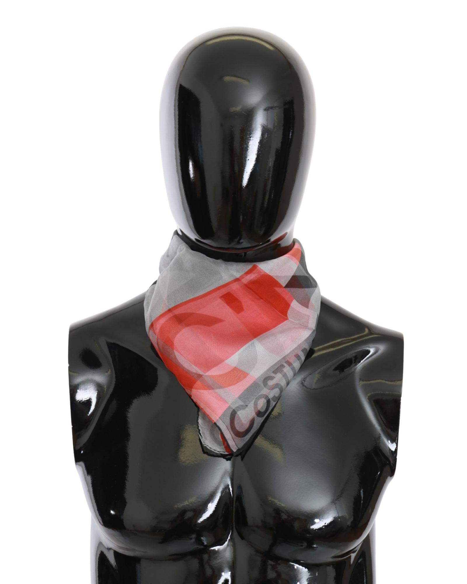 V539-MS1646-202509010610-00 CoSTUME NATIONAL CNC Silk Scarf Bandana Hat One Size Women - Image 1