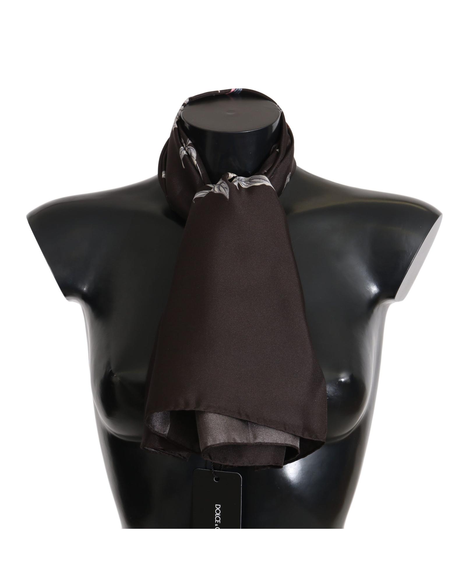 V539-MS5007-202509010125-00 100% Silk Dolce & Gabbana Scarf Wrap One Size Women - Image 1