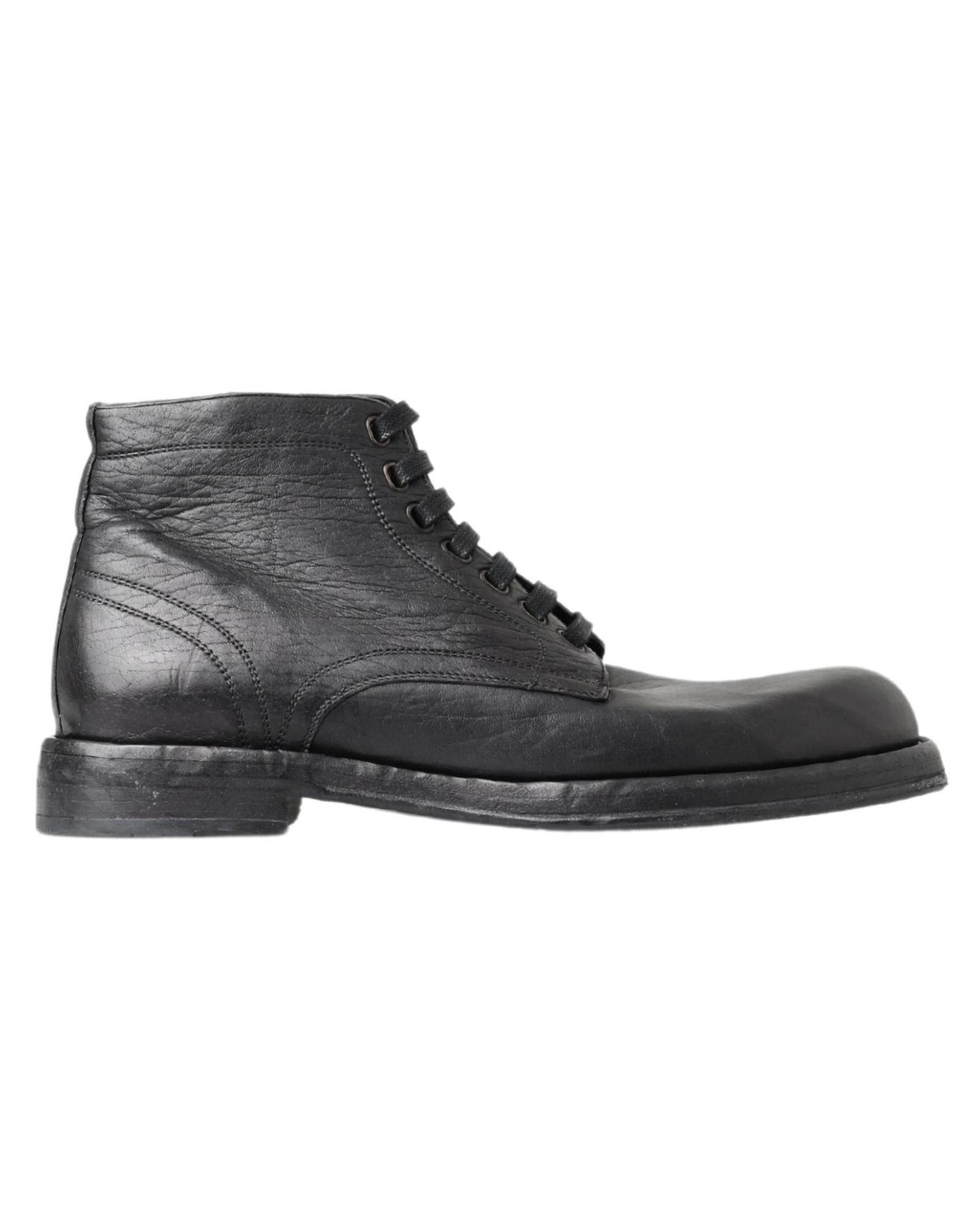 V539-MV5054-44-202509010735-00 Dolce & Gabbana Mens Lace Up Boots 44 EU Men - Image 1