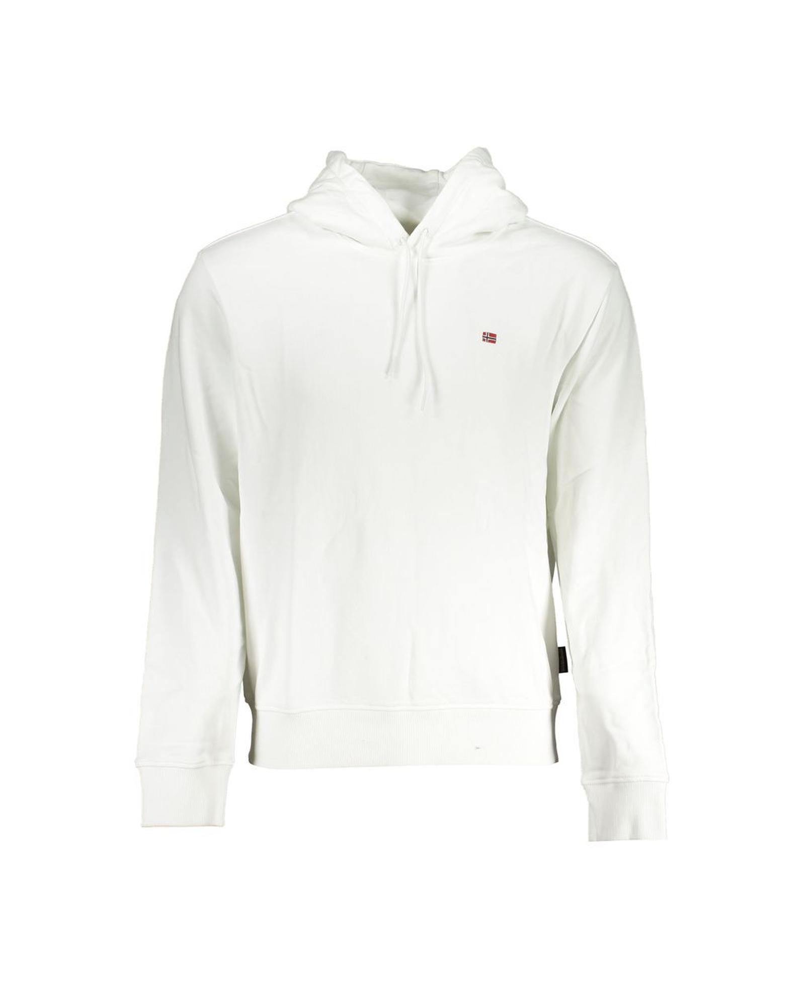 V539-NA-28068-L-170673-00 Napapijri Men's White Cotton Sweater - L - Image 1