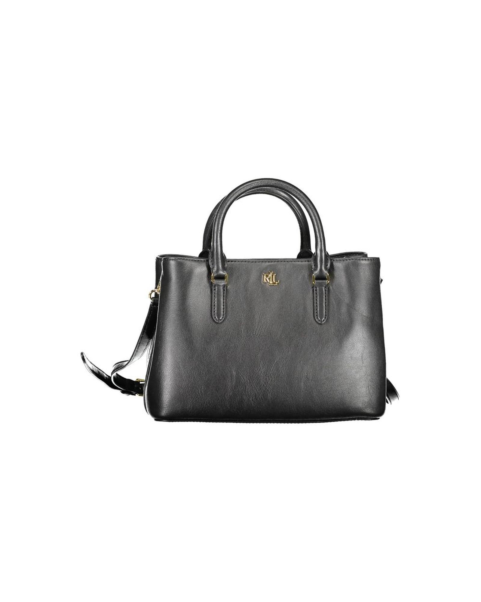 Ralph Lauren Women's Black Leather Handbag - One Size