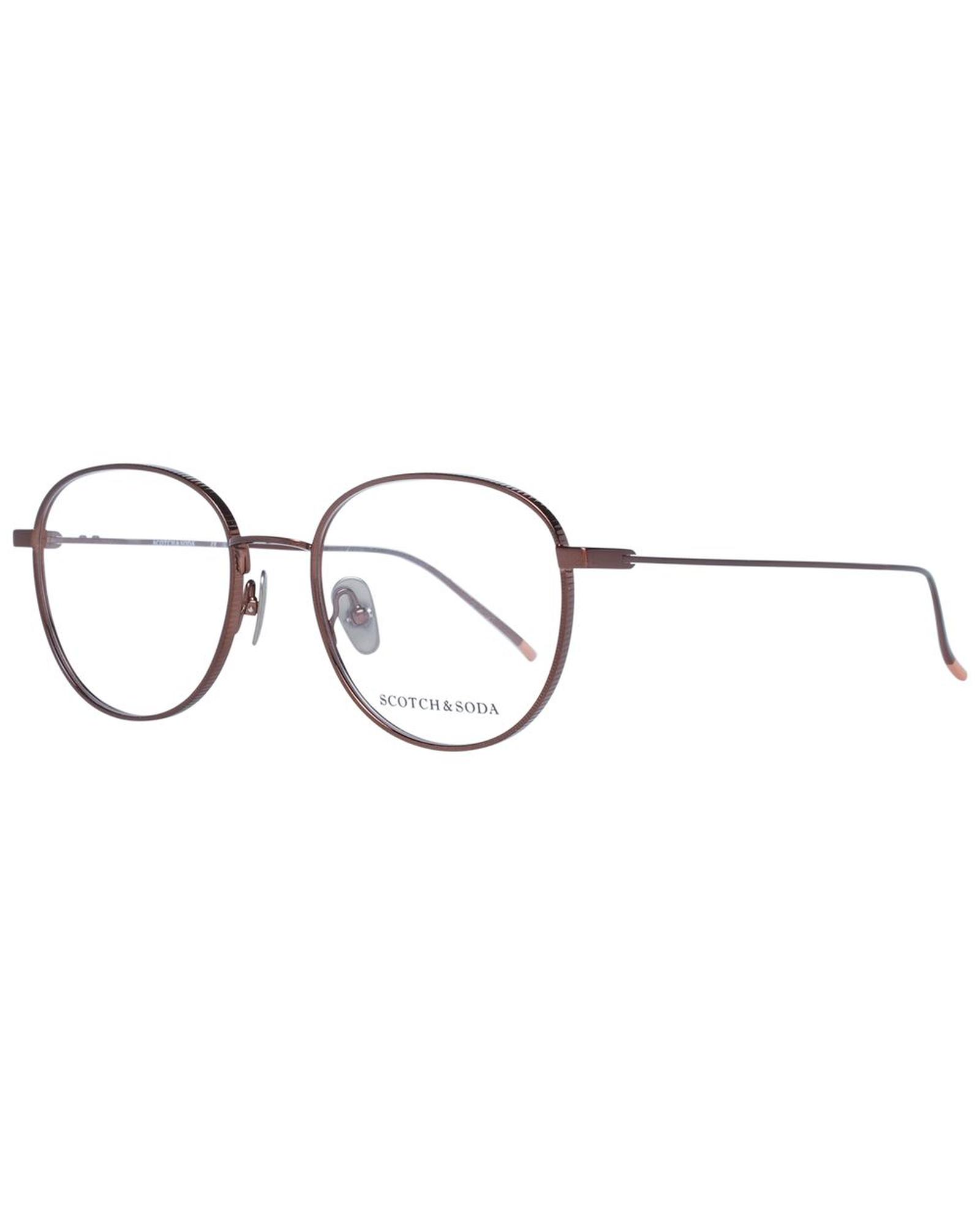 V539-SC-1047845-202506180510-00 Scotch & Soda Men's Brown Optical Frames - One Size - Image 1