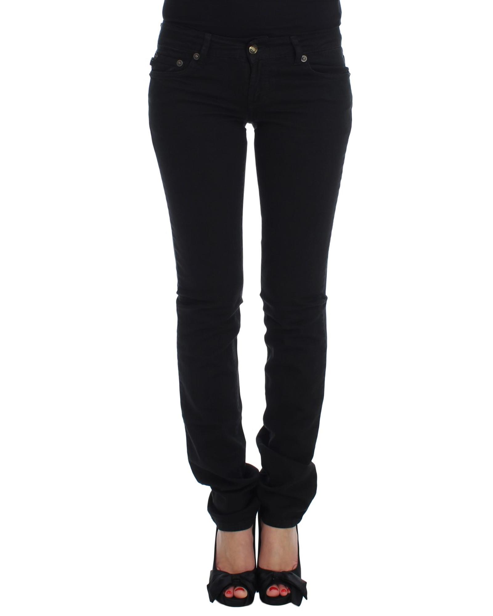 V539-SIG18164-2-202509011210-00 Just Cavalli Slim Skinny Fit Jeans W24 US Women - Image 1
