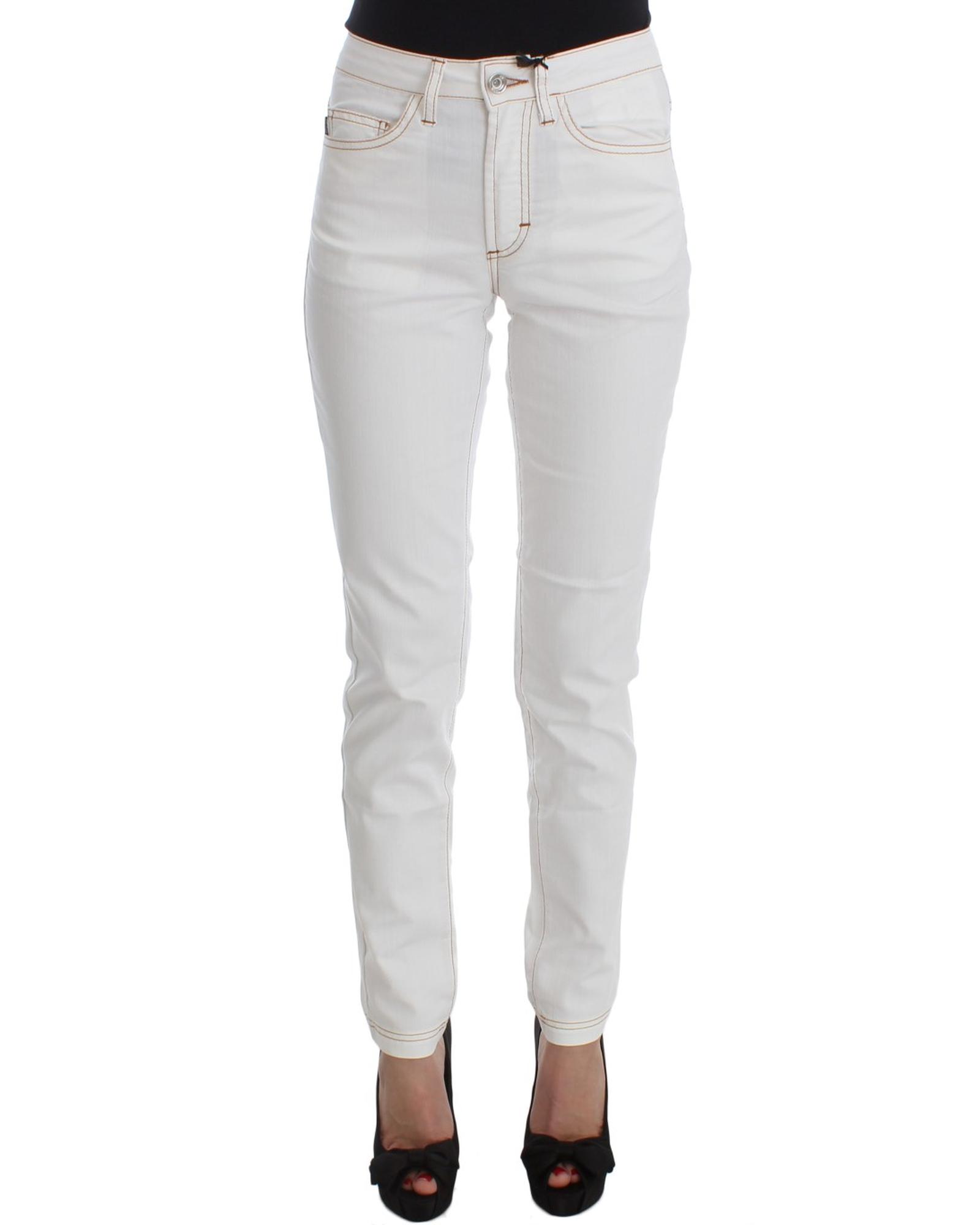 V539-SIG30106-1-202509011205-00 Just Cavalli Slim Fit Jeans W26 US Women - Image 1
