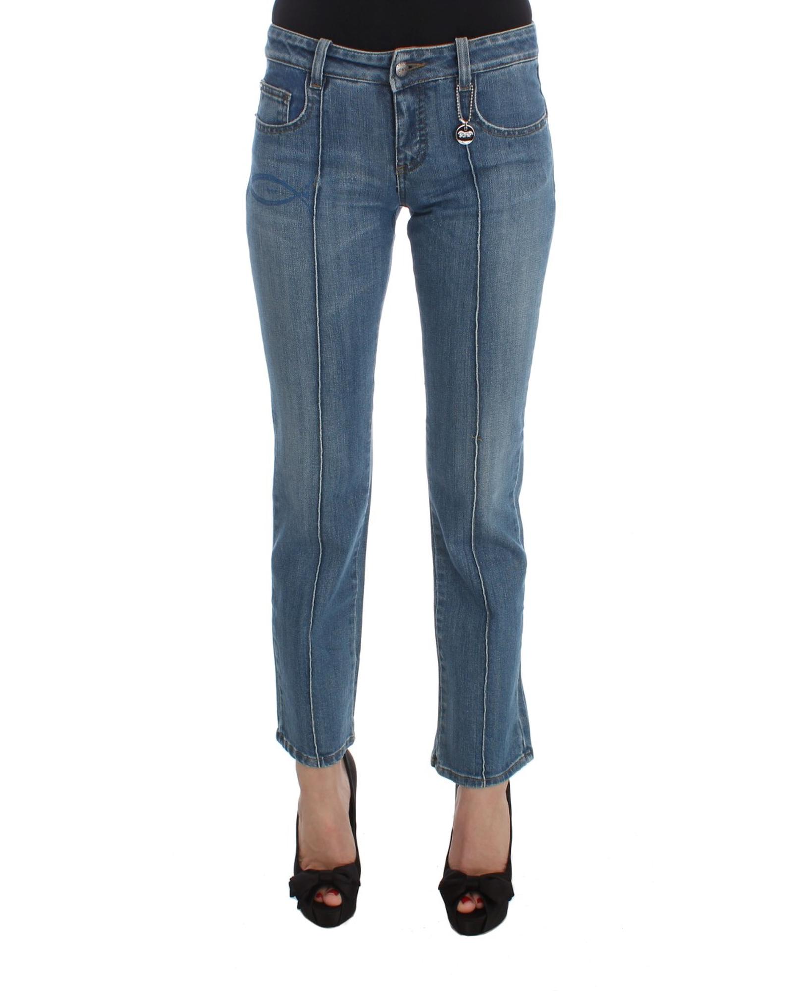 V539-SIG30118-1-202509010610-00 CoSTUME NATIONAL CNC Slim Fit Jeans W26 US Women - Image 1