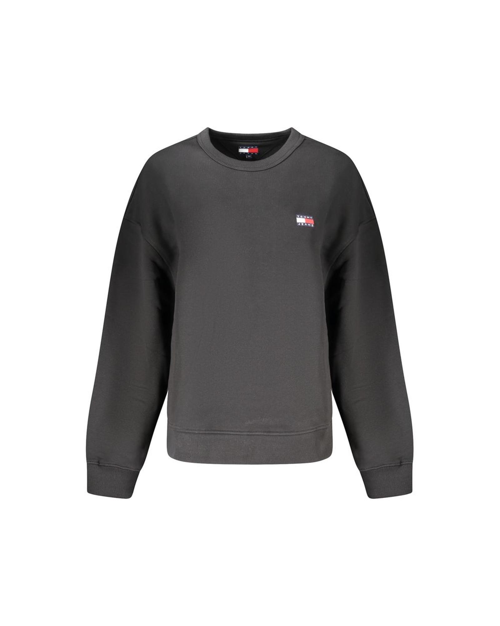 V539-TO-36247-S-202506181152-00 Tommy Hilfiger Women's Black Cotton Sweater - S - Image 1