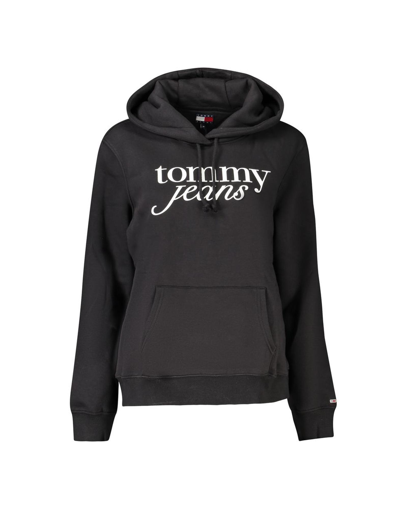 V539-TO-36259-S-202506181225-00 Tommy Hilfiger Women's Black Cotton Sweater - S - Image 1