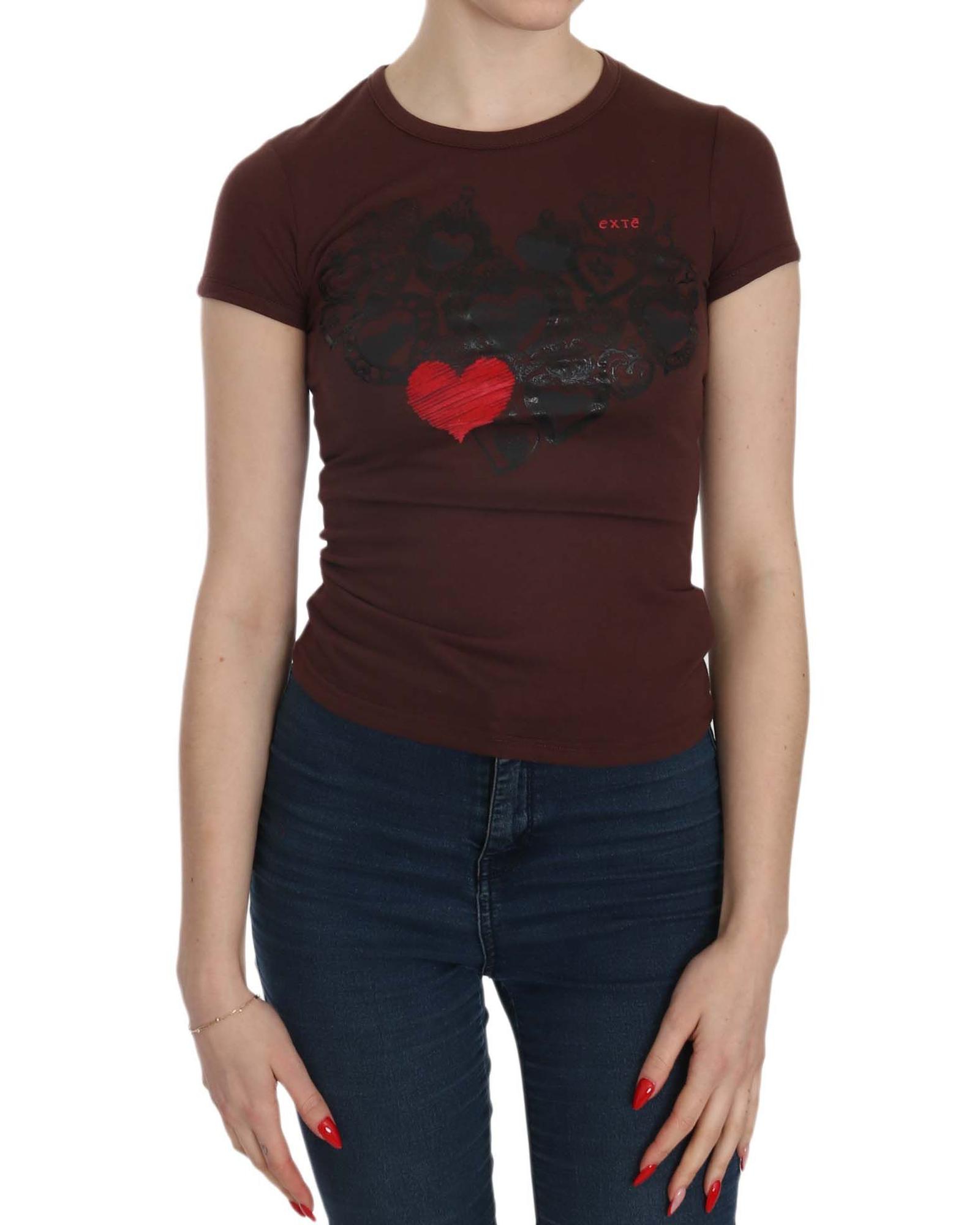 V539-TSH3909-40-202509010011-00 Crew Neck Short Sleeve Blouse with Logo Details 40 IT Women - Image 1