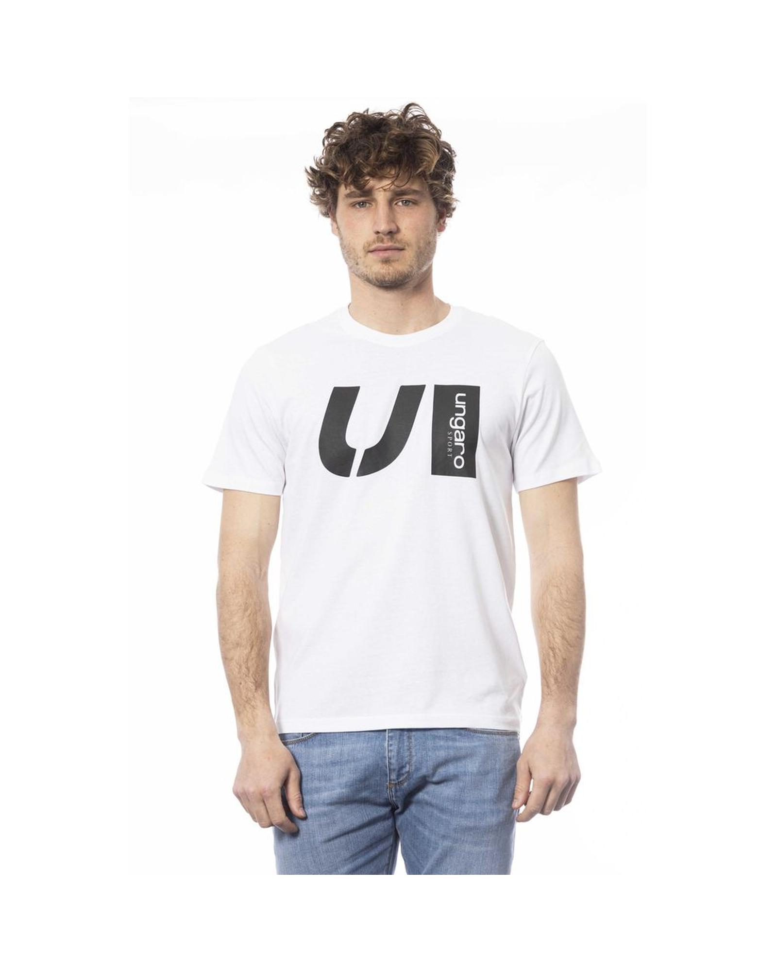 V539-UN-24072-L-202506111920-00 Ungaro Sport Men's Elegant Crew Neck Cotton Tee - L - Image 1