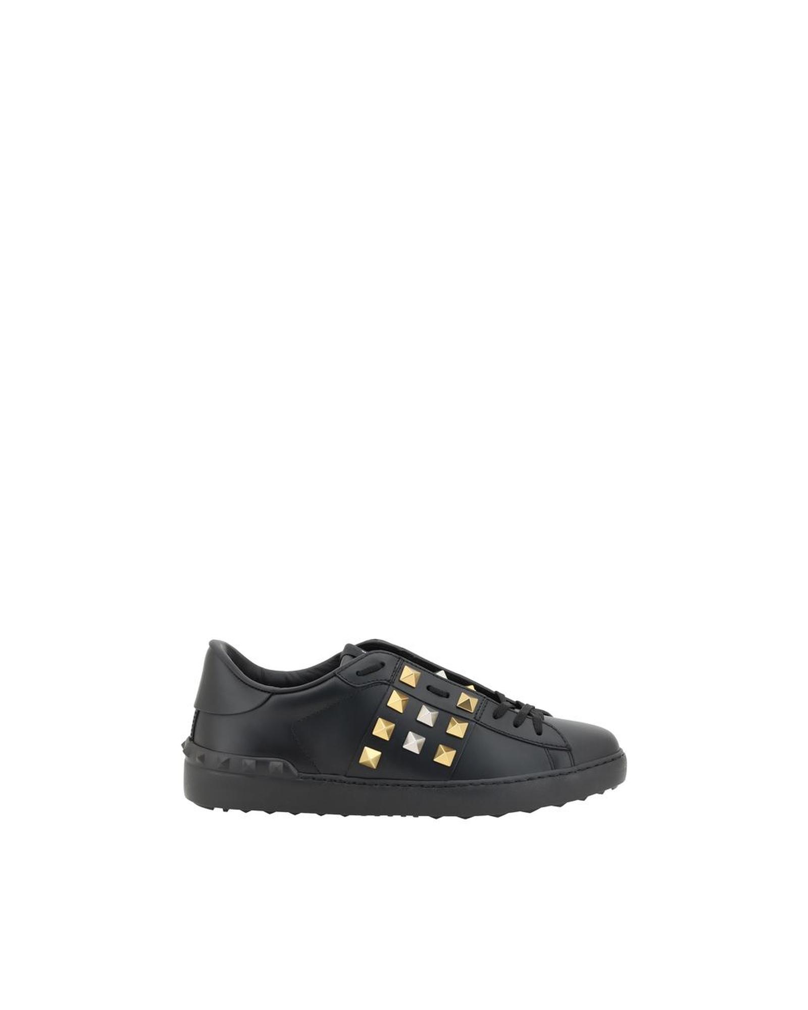 V539-VA-6Y2S0931GDLRJH-EU42US9-202506181654-00 Valentino Garavani Men's Rockstud Sneakers - 42 EU - Image 1