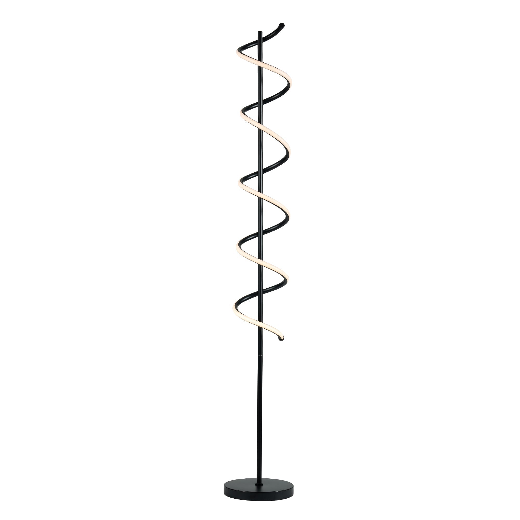 V558-LL-LED-11B-202505080920-00 Cirrhi LED Floor Lamp - Black - Image 1