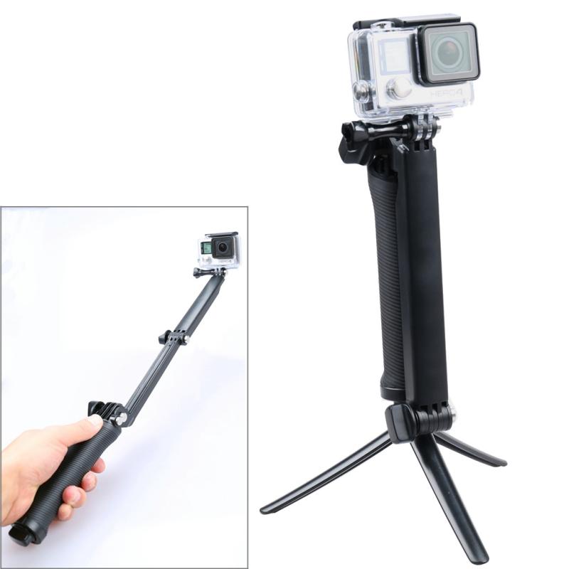 V562-0754-PLD-S-202502212250-00 Extendable Monopod Tripod for Action Cameras - 3 Way Multi Function - Image 1