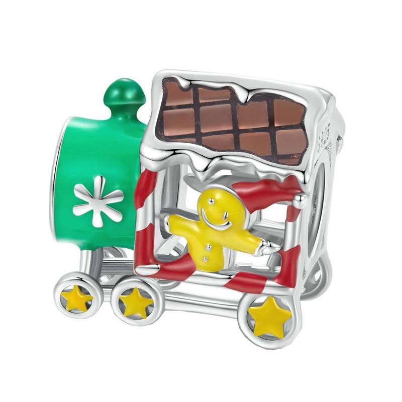 V562-1065403060DBT-202504111647-00 925 Sterling Silver Christmas Bead For Diy Accessories - Image 1