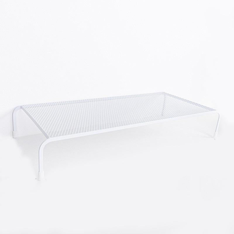 V562-1092744060DBT-202502272030-00 Desk Organizer Bracket for Elevated Computer Monitor - Wrought Iron - Standard Single Layer - Image 1