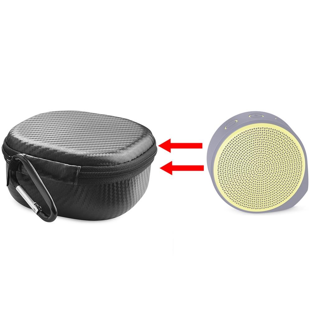 V562-1285G7PI-202502212305-00 Carbon Fiber Protective Bag for Logitech X100 Bluetooth Speaker - Image 1