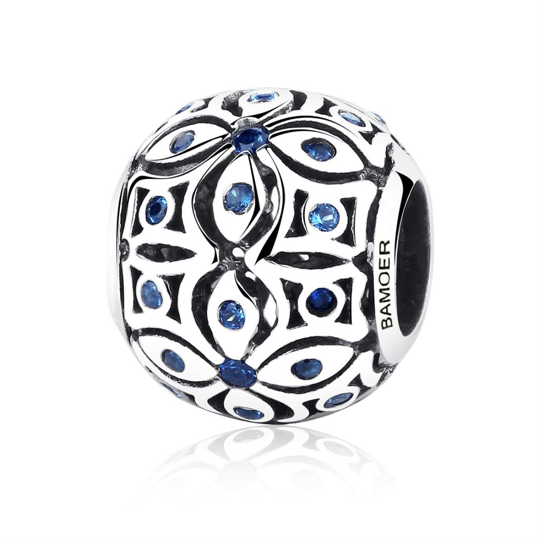 V562-19586240DBT-202504111521-00 925 Sterling Silver Summer Flower Beaded Bracelet Accessory - Image 1