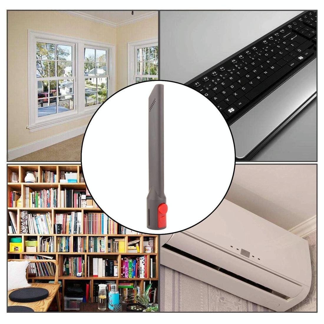 V562-22688630DBT-202503201915-00 2-pack Crevice Brush Attachment for Dyson V10 V8 V7 Cordless Vacuum - Image 1