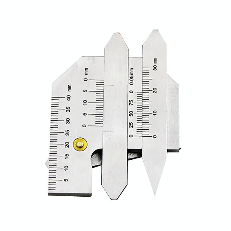 V562-3000SDT-202503062050-00 Stainless Steel Welding Ruler for Inspection - Measure Gauge - Image 1