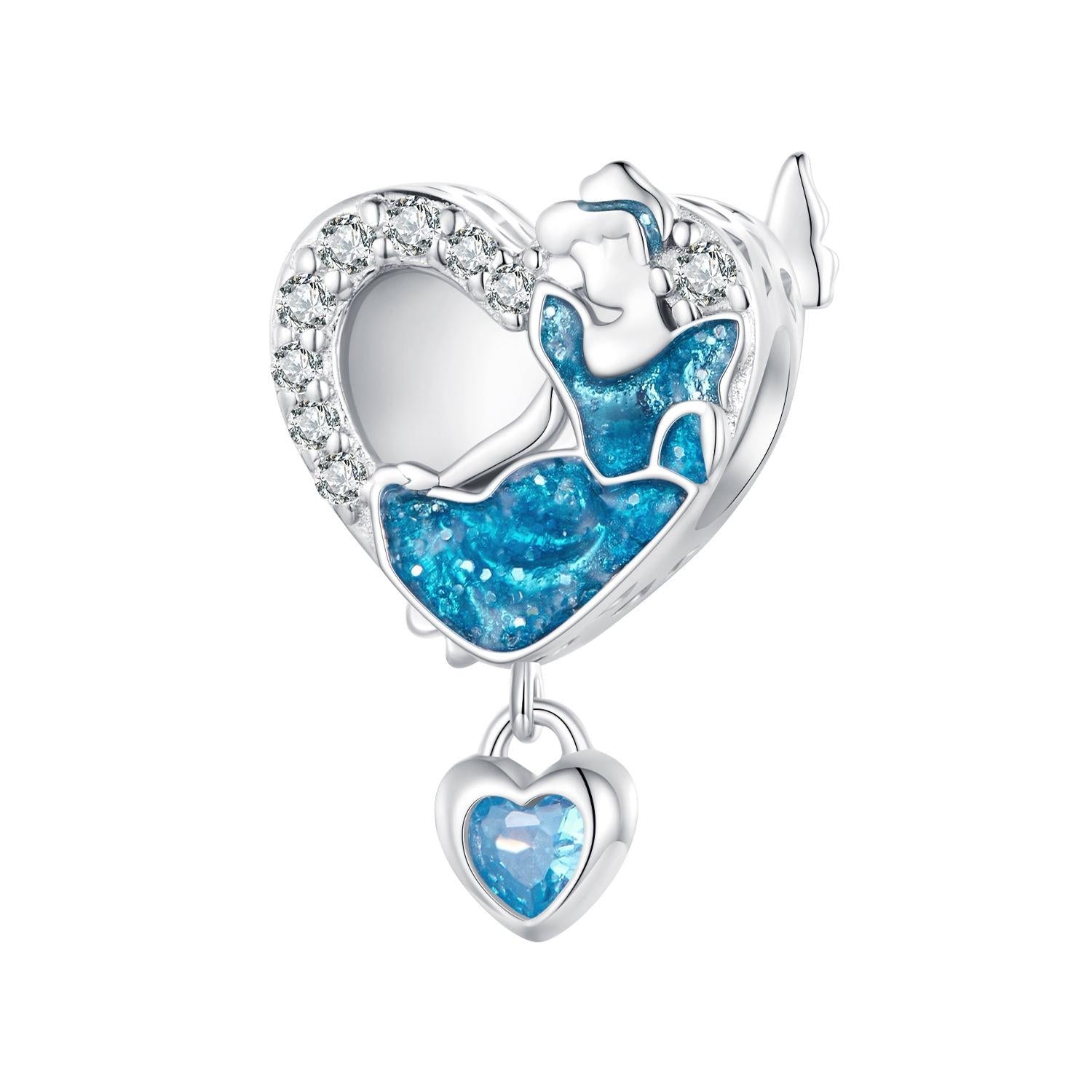V562-3270EWEJ-202504111731-00 925 Sterling Silver Diy Heart Shaped Necklace Pendant - Image 1
